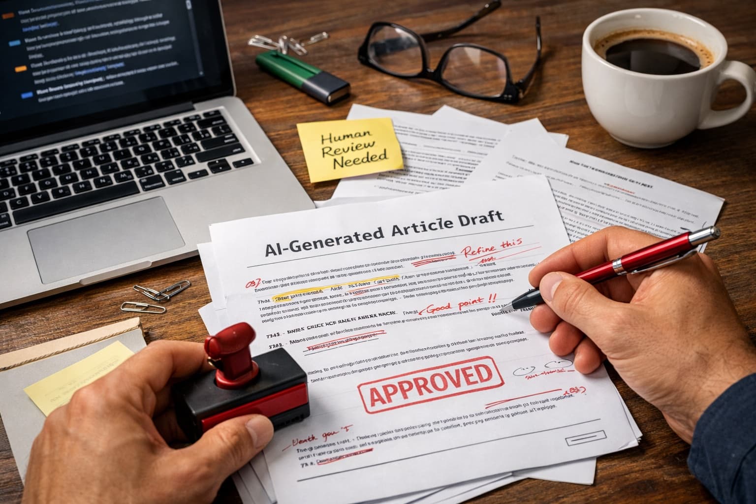 كيف نعمل في مجلة.ai؟